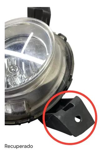 Farol Milha Direito Hb20 2012 2015 Prateado - Imagem 2