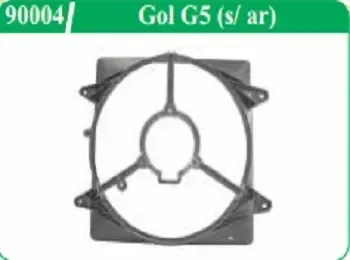 Defletor Radiador  Gol G5 G6 G7  Sem Ar - Imagem 1