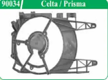 Defletor Radiador  Celta Prisma