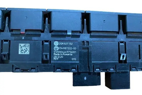 Módulo Comando Airbag Pisca Alerta Vw T-cross 2020 2gm927132 Preto - Imagem 5