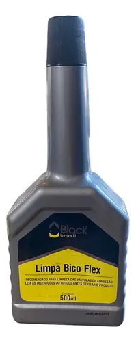 Limpa Bico Flex Via Tanque Black Brasil 500ml Branco