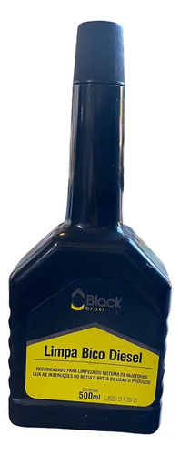 Limpa Bico Diesel Via Tanque Black Brasil 500ml - Imagem 1