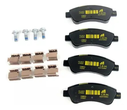 Pastilhas De Freio Dianteiras Citroen C3 Peugeot 208