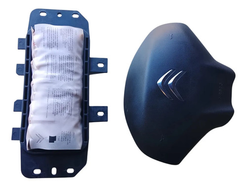Kit Bolsa Airbag Citroen C3 Preto - Imagem 1