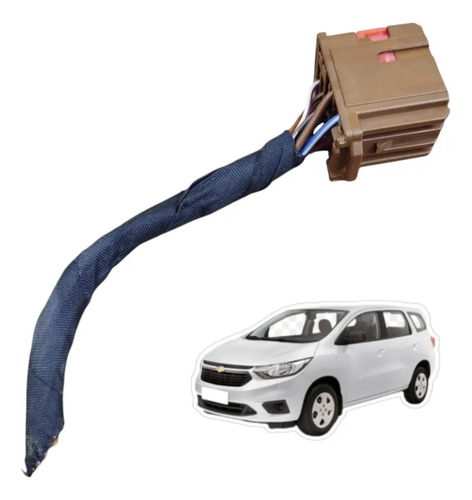 Plug Conector Módulo Conforto Chevrolet Gm Spin 2017/2021