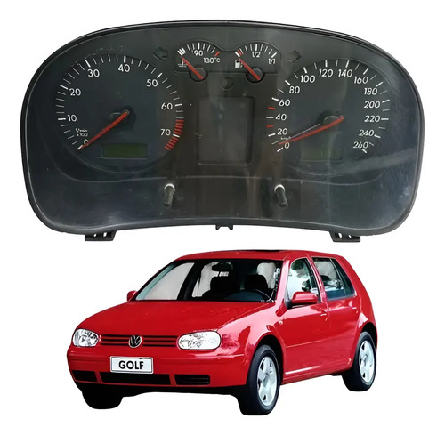Painel Instrumentos Golf 2000 Original (usado) Preto
