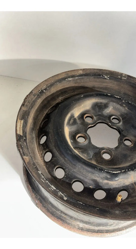 Roda Fusca Variant Tl Brasilia 5 Furos Fechada Preto - Imagem 2