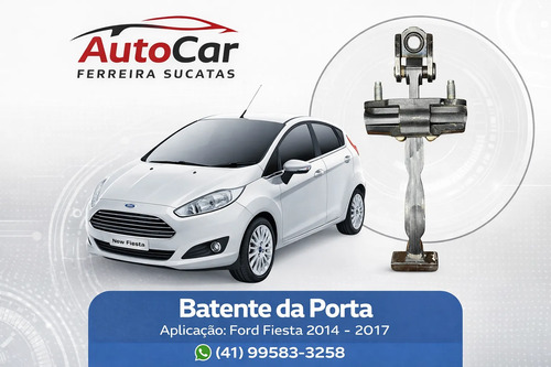 Limitador De Porta Traseira Esquerda New Fiesta Original - Imagem 3