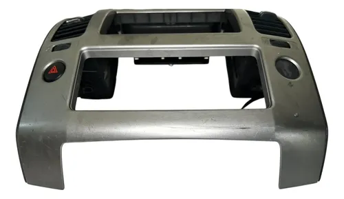 Moldura Central Painel Nissan Frontier 2007 A 2016 Original Cinza - Imagem 3