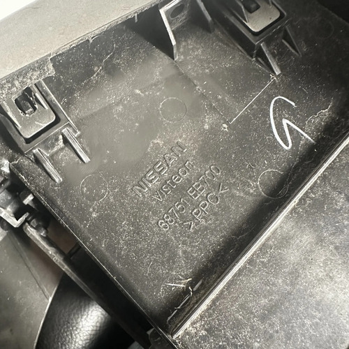 Moldura Central Painel Nissan Frontier 2007 A 2016 Original Cinza - Imagem 5
