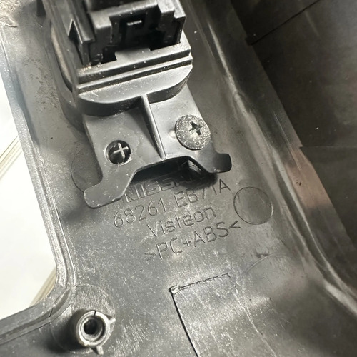 Moldura Central Painel Nissan Frontier 2007 A 2016 Original Cinza - Imagem 7
