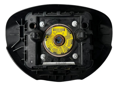 Kit Airbag Renault Clio Hatch 2010/2016 1.0 16v Preto Preto - Imagem 5