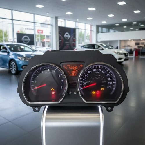Painel Instrumentos Versa 1.6 Automático 2016 A 2019 Preto - Imagem 5