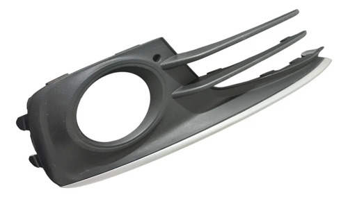 Grade Farol Milha Direito C/friso Cinza Fox 15/20 5z0853666l Preto Direito