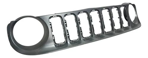 Grade Para-choque Radiador Jeep Renegade 15/21 735587825 Preto Fosco - Imagem 2