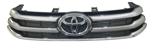 Grade Dianteira C/emblema Toyota Hilux 2016/2021 531000kb50 Preto Brilhante