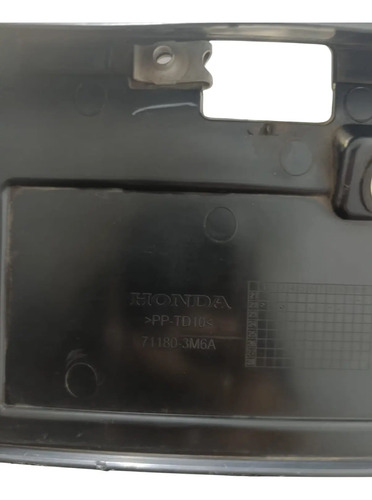 Suporte Placa Dianteira honda Hrv Wrv Fit city 2016/2024 - Imagem 5