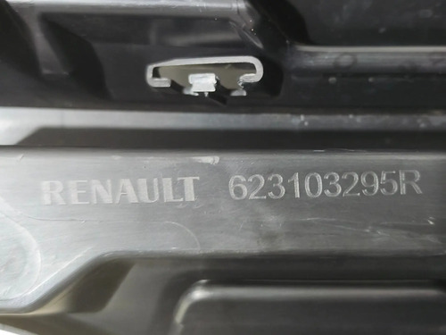 Grade Frontal Parachoque Dianteira Renault Kwid 623103295r Preto Fosco - Imagem 5
