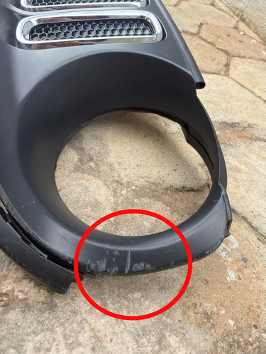 Grade Parachoque Dianteiro Jeep 15/19 C/detalhe 1640028x Fosco - Imagem 2