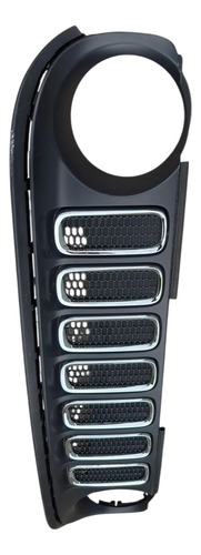 Grade Parachoque Dianteiro Jeep 15/19 C/detalhe 1640028x Fosco - Imagem 4