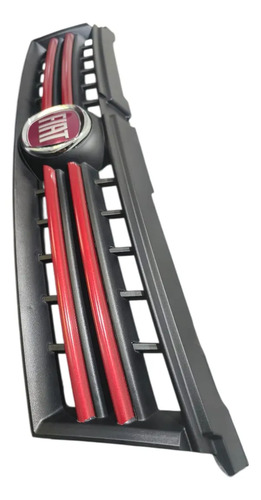 Grade Parachoque Dianteiro Fiat Stilo 06/10 100171346 Preto Brilhante - Imagem 3