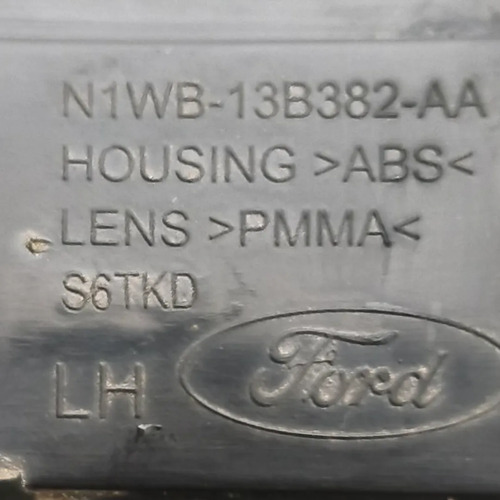 Seta Pisca Retrovisor Ford Ranger 23/26original N1wb13b382aa Preto - Imagem 6