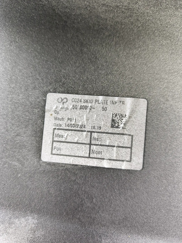 Moldura Parachoque Traseiro C3 Aircross 24/26 9851055880 Cinza - Imagem 8
