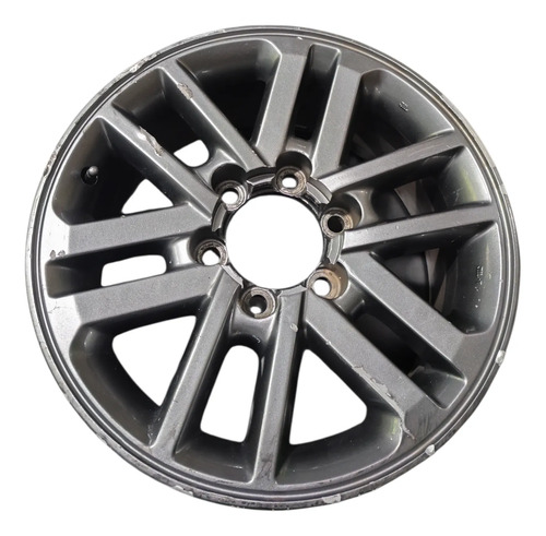Roda Aro 17 Toyota Hilux Srv 6x139 15/19 Original (unidade) Prata 6x139 - Imagem 3