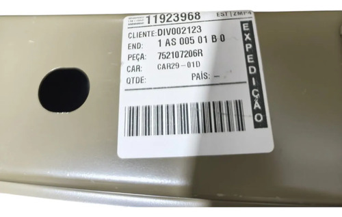 Alma Parachoque Dianteiro Kwid 2018 A 2025 Original 75210720 - Imagem 2