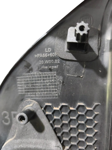 Retrovisor Direito Manual Fiorino 14 23 20w0002 - Imagem 6
