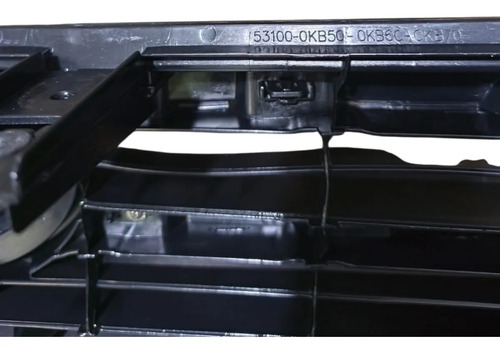 Grade Dianteira Original Hilux 2015 A 2018 53100-0kb50 Preto - Imagem 6