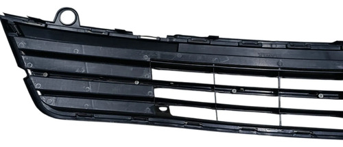Grade Inferior Do Parachoque Dianteiro Gol Voyage G7 G8 Preto Plastico Fosco - Imagem 2