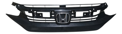 Grade Frontal Do Parachoque Honda Civic 2018 2019 71120 Preto - Imagem 1