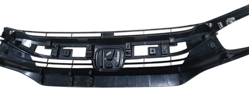 Grade Frontal Do Parachoque Honda Civic 2018 2019 71120 Preto - Imagem 2