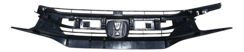 Grade Frontal Do Parachoque Honda Civic 2018 2019 71120 Preto - Imagem 3