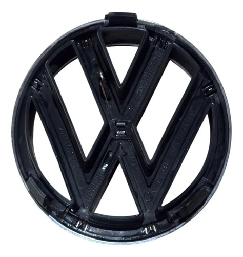 Emblema Da Grade Dianteira Volkswagen Polo Fox 2015 2018 Preto - Imagem 5