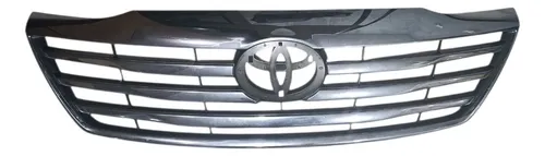 Grade Superior Do Para-choque Dianteiro Toyota Hilux Sw4 Branco - Imagem 1