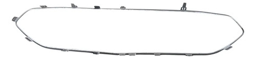 Moldura Cromada Da Grade Dianteira Ford Ka 2015 2018 Prateado - Imagem 4