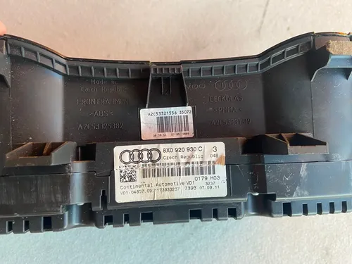 Painel Instrumentos Audi A1 1.4 Tfsi 2011 2012 8x0920930c Preto - Imagem 3