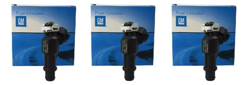 3 Bico Injetor Gm Onix 1.0 3cc Turbo 55496695 Original - Imagem 2