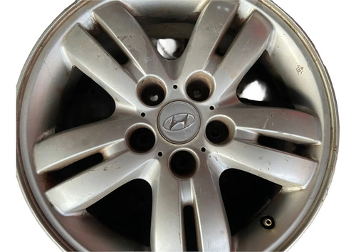 Rodas Aro 16 Hyundai Tucson 2005 Até 2011 529102e280 Cinza - Imagem 6