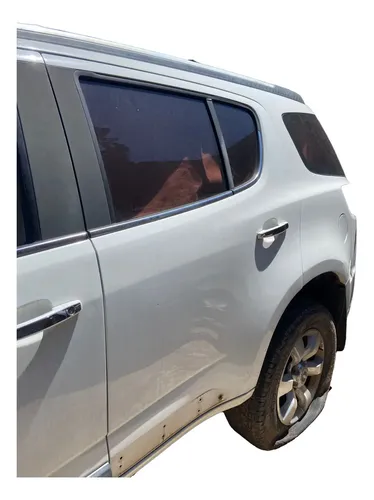 Porta Traseira Esquerda Trailblazer 2013 Até 2019 Traseira Esquerdo Branco - Imagem 2