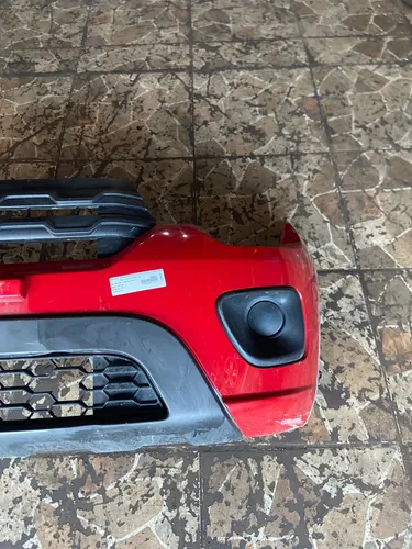 Parachoque Dianteiro Mobi 2017 Até 2021 100242470 Completo Vermelho - Imagem 6