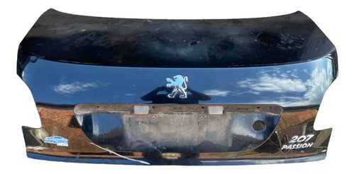 Tampa Traseira Peugeot 207 Passion 2009 A 2013 9805458380 Preto