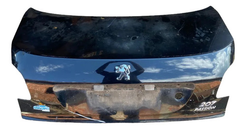 Tampa Traseira Peugeot 207 Passion 2009 A 2013 9805458380 Preto - Imagem 2