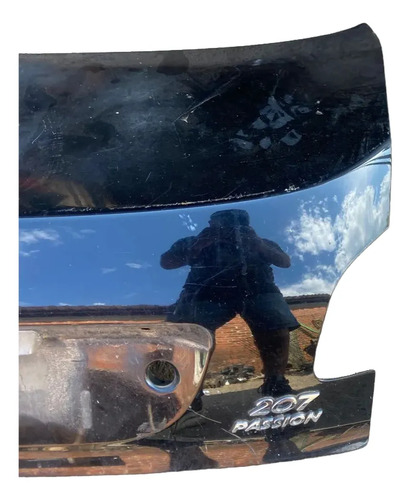 Tampa Traseira Peugeot 207 Passion 2009 A 2013 9805458380 Preto - Imagem 6