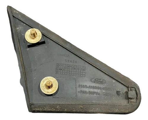 Acabamento Paralama Esquerdo Ford Fiesta 03/12 2s65a16004ab Preto - Imagem 2