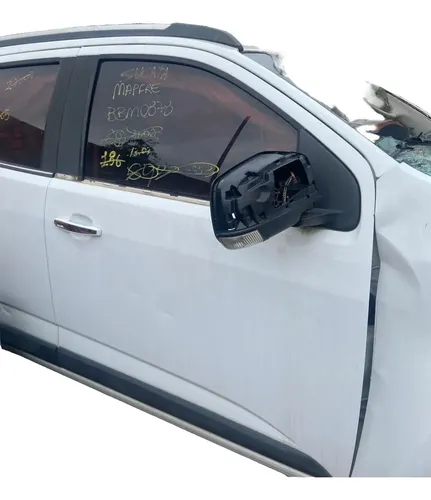 Porta Dianteira Direita S10 Trailblazer 2013 Até 2019 Dianteira Direita Branco - Imagem 1