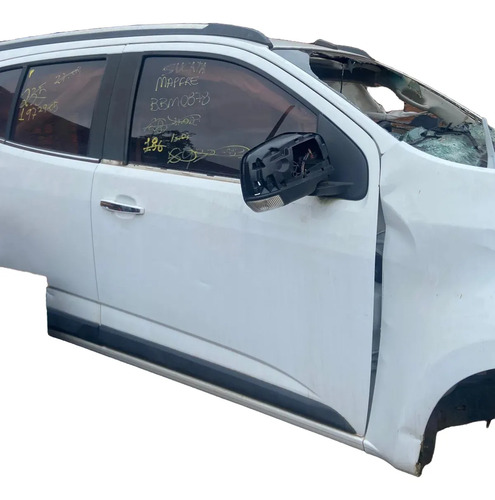 Porta Dianteira Direita S10 Trailblazer 2013 Até 2019 Dianteira Direita Branco - Imagem 3