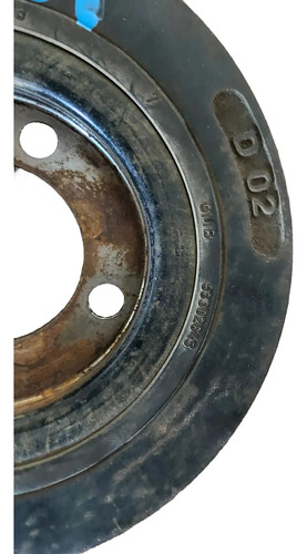 Polia Virabrequim Vectra Astra 2.0 S10 2.4 93302643 - Imagem 3